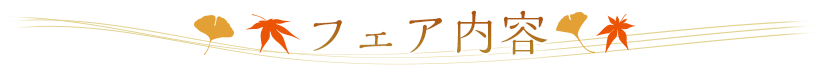 フェア内容