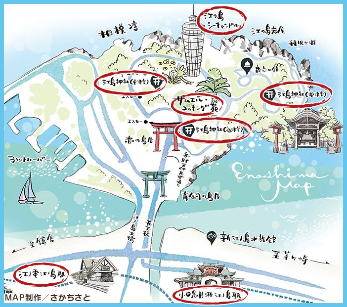江ノ島MAP